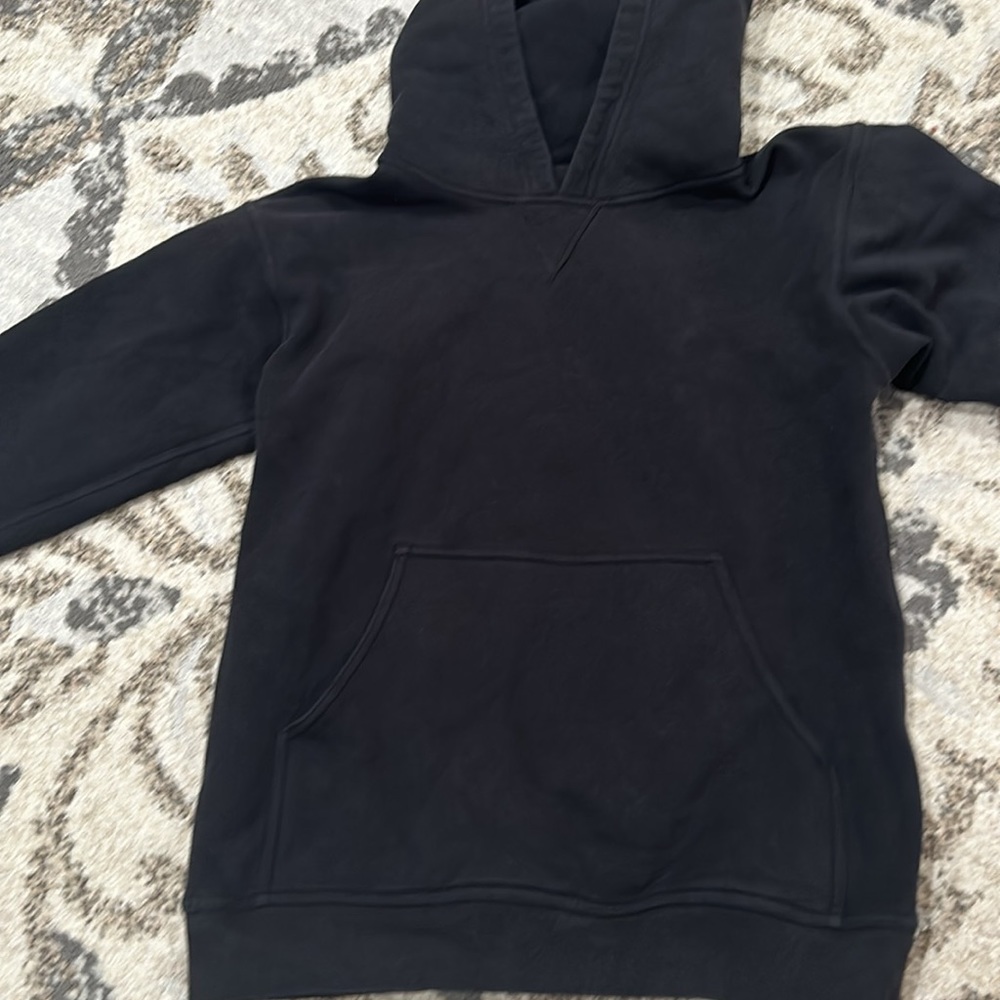 Lululemon All Yours Hoodie *Terry in Black Size 6 - Picture 4 of 8